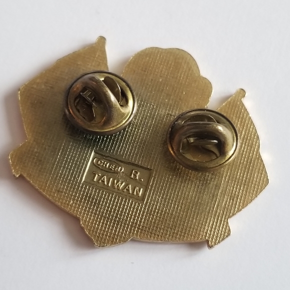 Vintage 1983 Lions Club Pinback Button Pin Hawaii California Nevada brooch - Picture 6 of 6